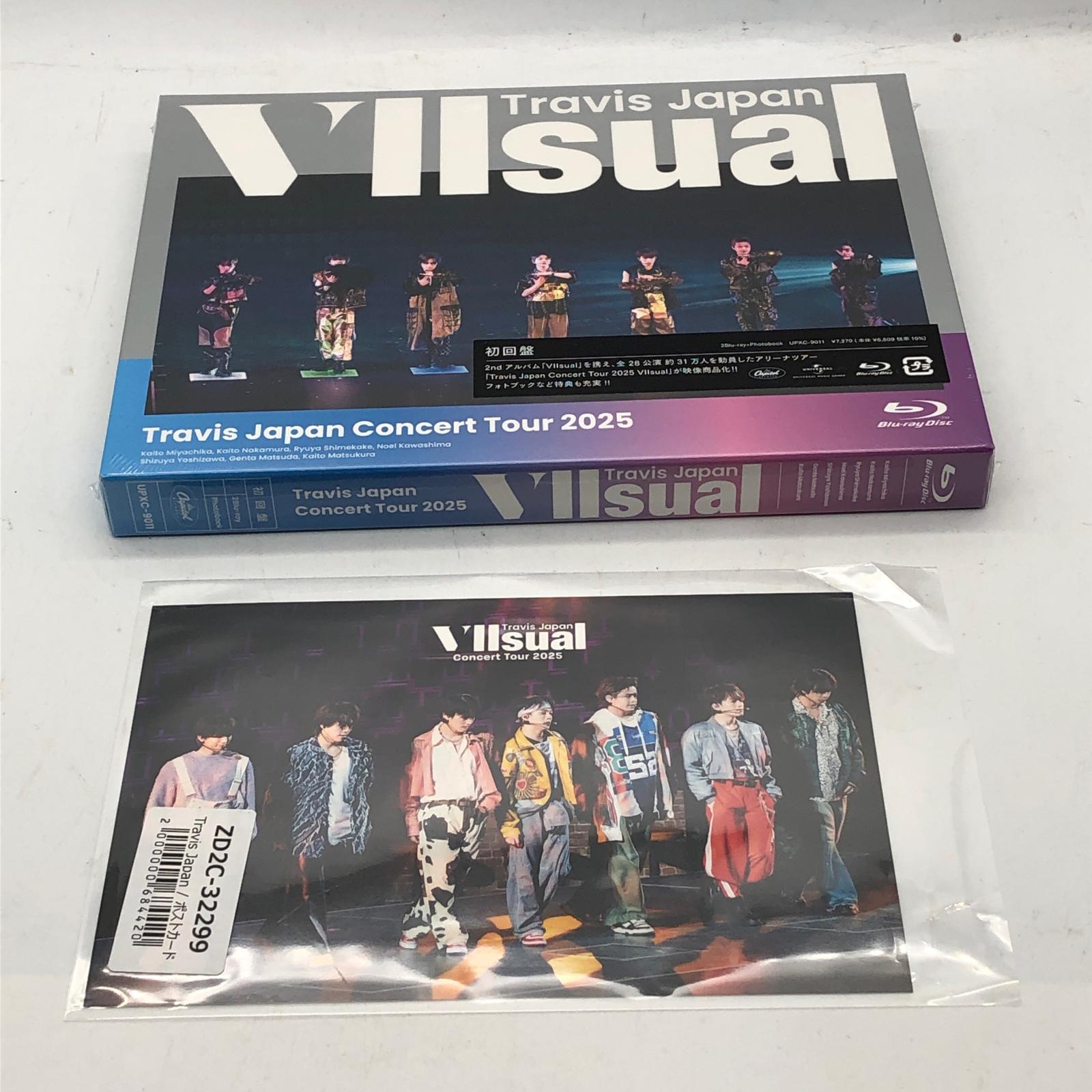 Travis Japan ConCert Tour 2025 VIIsual 初回版 未開封【姫路東店】【代金引換不可・日時指定不可】【..