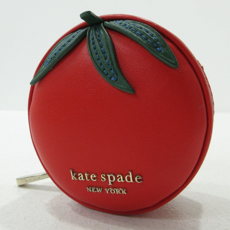 【中古】kate spade NEW YORK | ケイトスペードニューヨーク ローマ 3D トマト コイン パース コインケ..