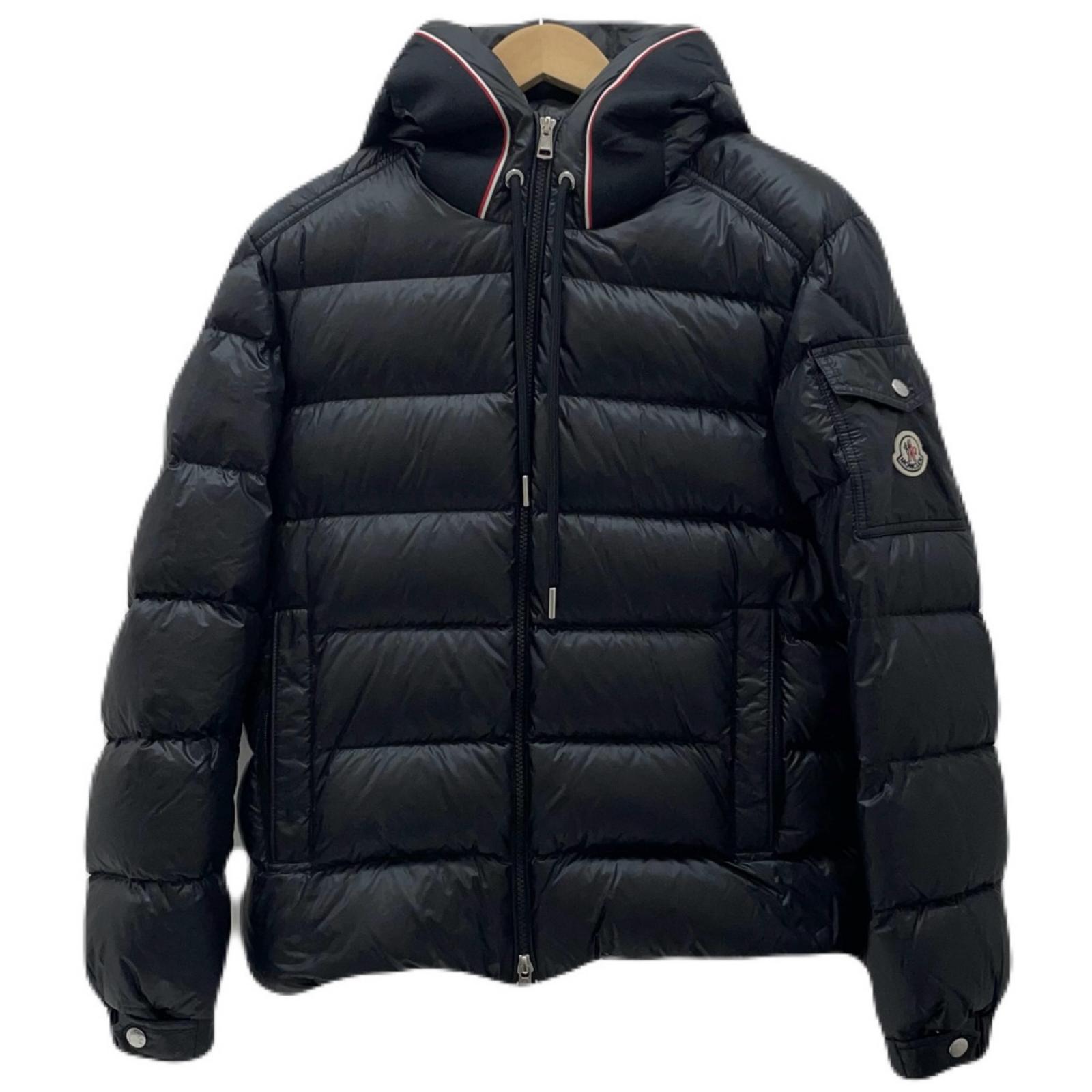 【中古】MONCLER | モンクレール PAVIN ダウンジャケット ブラック サイズ：1【尾張小 ...