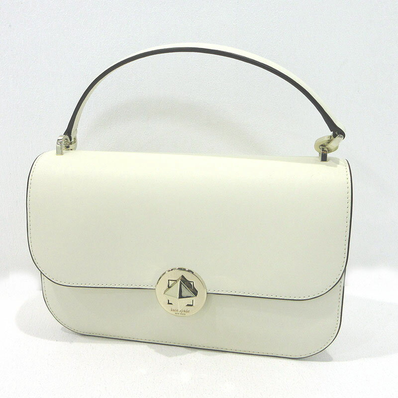 KATE SPADE - 【中古】kate spade NEW YORK | ケイトスペードニューヨーク オードリー フラップ クロスボディ ショルダーバッグ ベージュ【三重本店】
