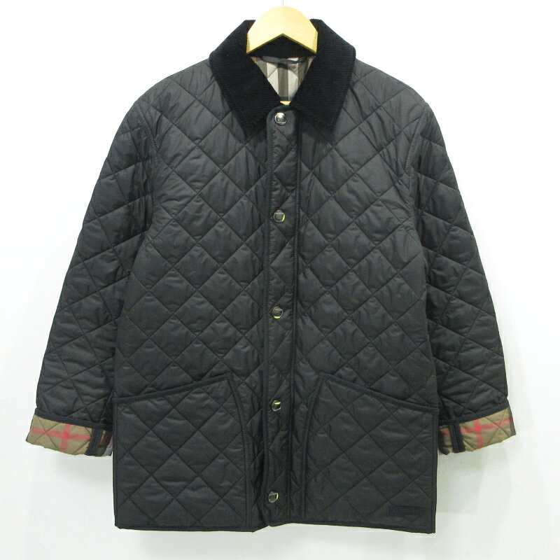 an　Burberry キルティングコート 8Y ブラック BURBERRY（バーバリー） レディース キルティングコート CLEOBURY