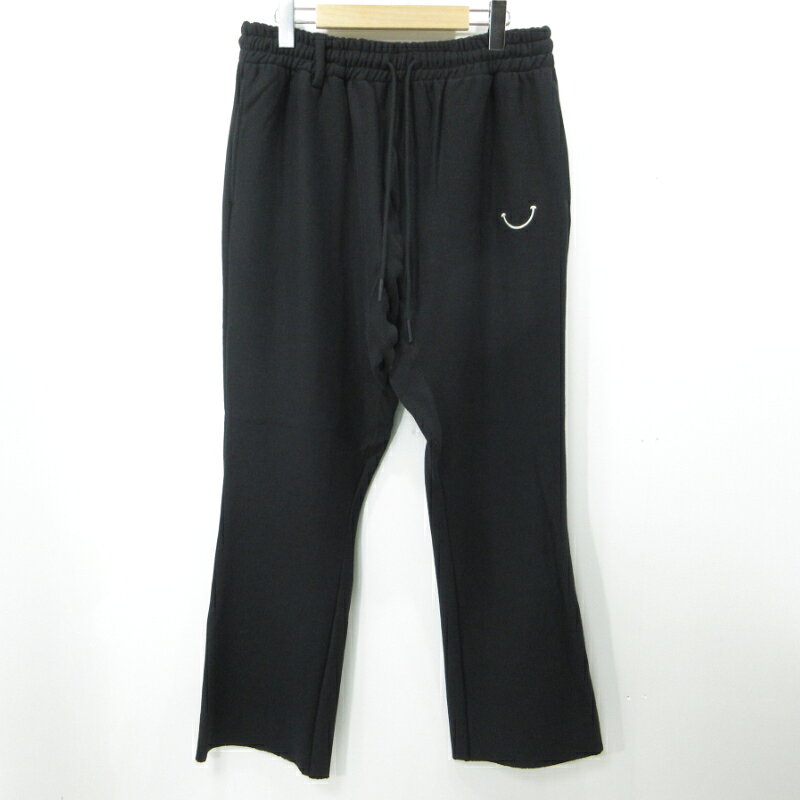 READYMADE | レディメイド FLARE SWTPNT SMILE フレアスウェットパンツ RM-M01-0000-067 ブラック サイズ：M
