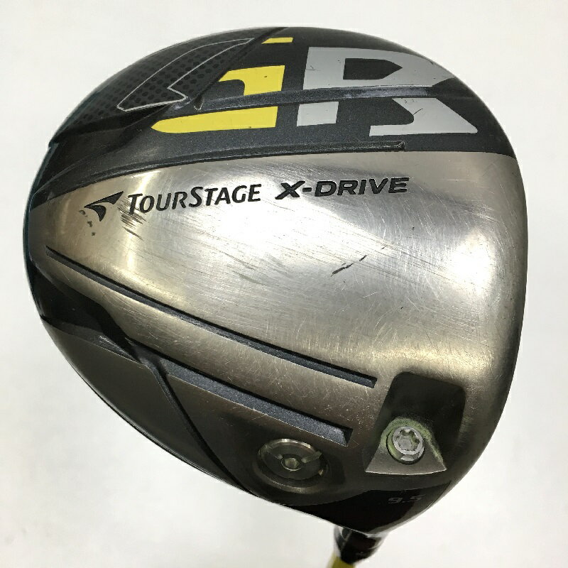 BRIDGESTONE/ブリヂストン/TOURSTAGE JGR X-DRIVE/ヘッドロフト角(°)：9.5°/シャフト:TOUR AD MT6s/フレックス：S/ドライバー/利き手：右/シャフト長(cm)：約115cm※ヒールエンド法