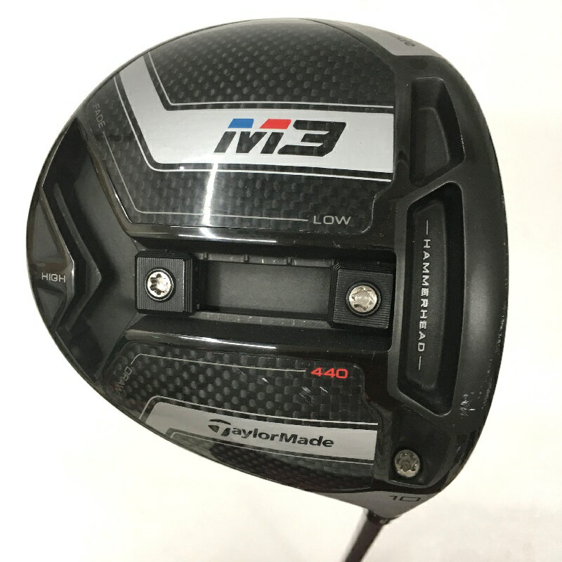 TaylorMade/ テーラーメイド/M3　440（2018）/ヘッドロフト角(°):10°/シャフト:FUBUKI　TM5/フレックス：S/ドライバー/右/シャフト長(cm)：約114cm※ヒールエンド法