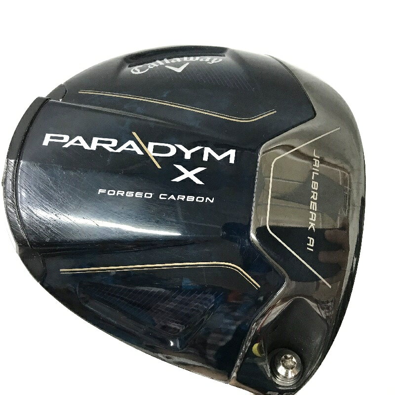 Callaway/キャロウェイ/PARADYM　X（2023）/ヘッドロフト角(°):9.0/シャフト:FUJIKURA　VENTUS　TR/フレックス：S/ドライバー/右/シャフト長(in)：約45.5※60度測定法