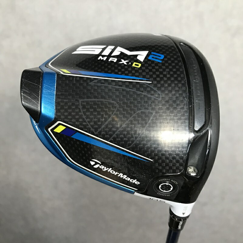 TaylorMade/テーラーメイドSIM2 MAX D(2021)ヘッドロフト角(°):10.5シャフト:TENSEI TM50 ブルーフレックス：Rクラブ種別：ドライバー利き手：右シャフト長(in)：約46※60度測定法