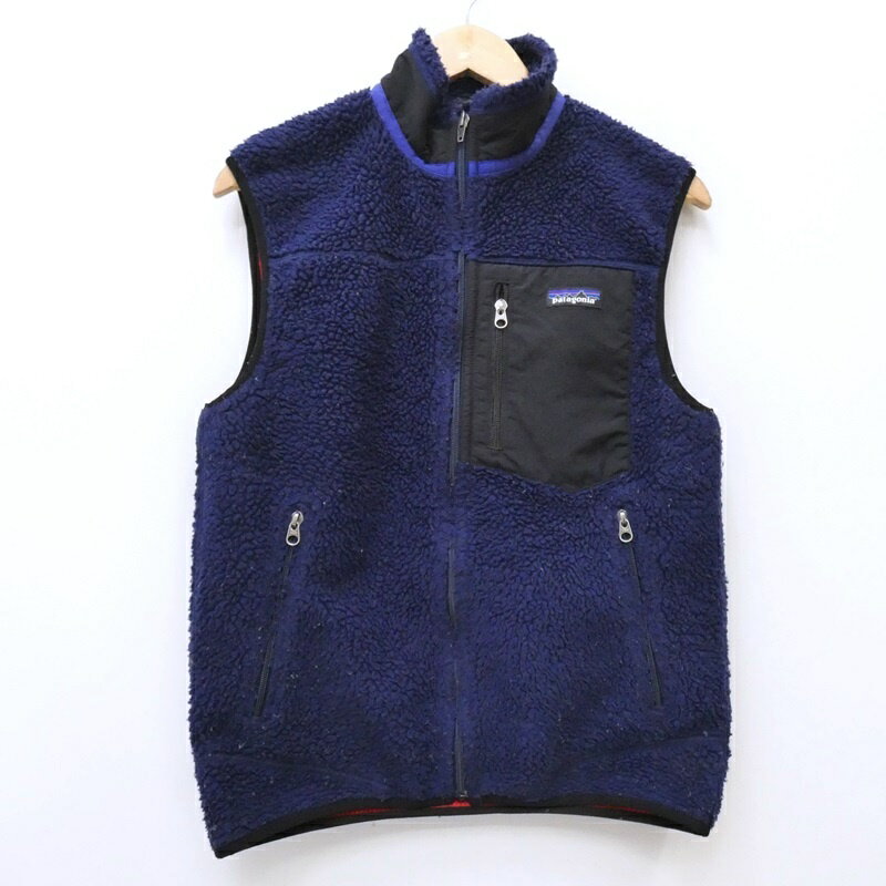 ★5/20(月)15:00迄【10%OFF】期間限定SALE★【中古】Patagonia パタゴニア その他ベスト サイズ：S カラー：ネイビー 23047 model:RETRO X VEST / アウトドア【f092】