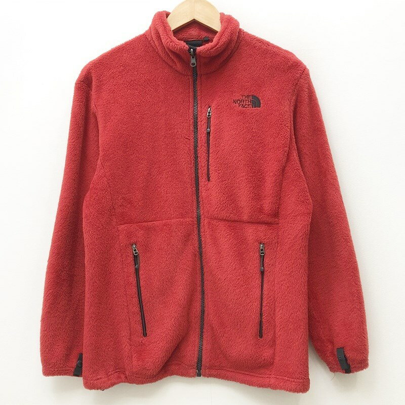 ★5/20(月)15:00迄【10%OFF】期間限定SALE★【中古】THE NORTH FACE ザノースフェイス フリース サイズ：S カラー：カラー：レッド NA61303Z model:POLARTEC FLEECE / アウトドア【f092】