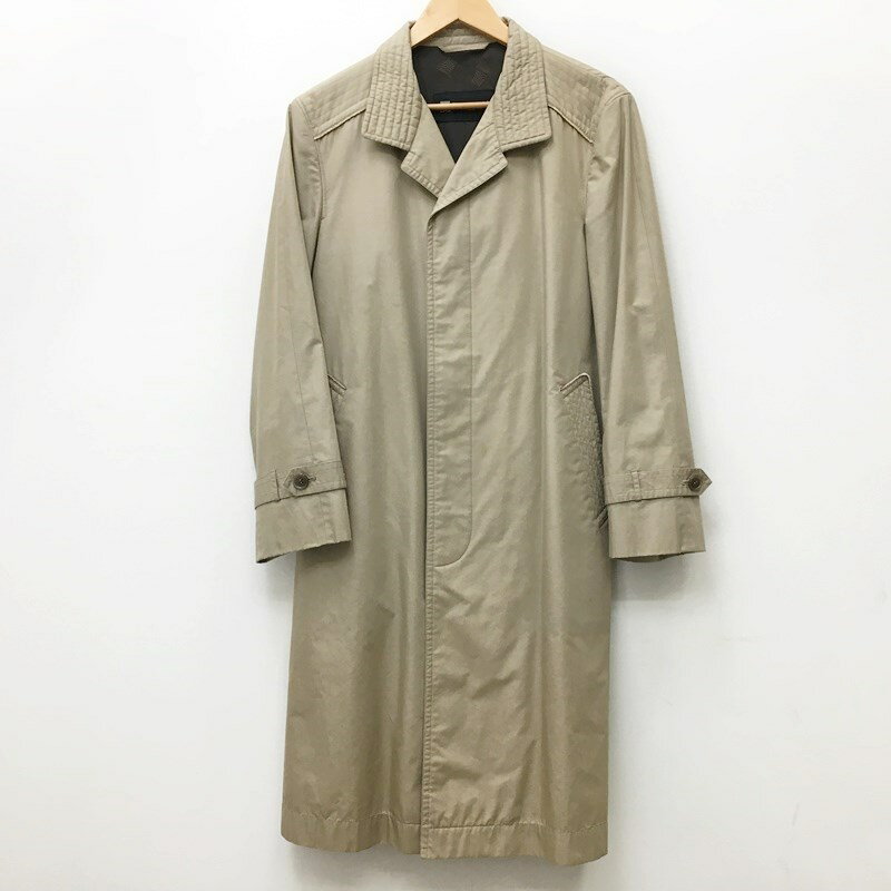 ★5/20(月)15:00迄【10%OFF】期間限定SALE★【中古】LANVIN ランバン コート サイズ：表記消 カラー：ベージュ [model:シングルトレンチコート] 備考:国内正規品【f108】