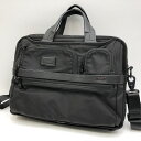 【中古】TUMI トゥミ ビジネスバッグ サイズ：- カラー：ブラック 26141D2 ALPHA Expandable【f121】