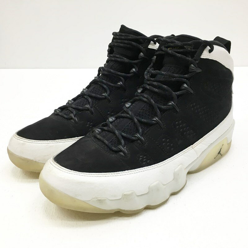 ★5/20(月)15:00迄【10%OFF】期間限定SALE★【中古】NIKE ナイキ 302370-021 AIR JORDAN 9 RETRO CITY OF FLIGHT エアジョーダン9レトロ シティーオブフライト スニーカー サイズ：28.5cm カラー：ブラック【f126】