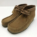 【中古】CLARKS クラークス ブーツ サイズ：UK8(約27cm) カラー：ブラウン xCarhartt w.i.p wallabee boots【f127】