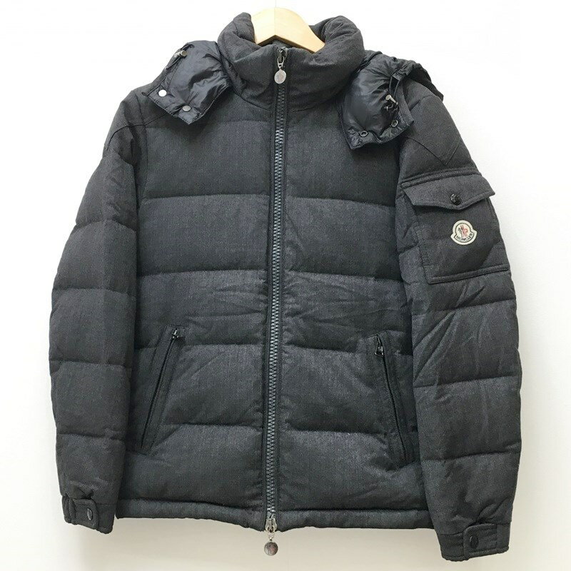 ★5/20(月)15:00迄【10%OFF】期間限定SALE★【値下げしました】【202312】 【中古】MONCLER モンクレール ダウンジャケット サイズ：0 カラー：グレー 2014 montgenevre【f108】