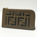 【中古】FENDI フェンディ カードケース サイズ：- カラー：ズッカ 8M0489　ADYMF13VK FFダイアモンド【f125】