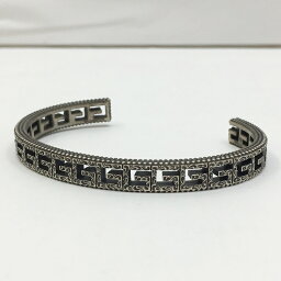 【中古】GUCCI グッチ バングル サイズ：- カラー：シルバー 576990スクエアG【f135】