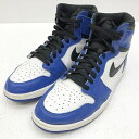 yÁzNIKE iCL 555088-403 AIR JORDAN 1 RETRO HIGH OG Game Royal GAW[_ 1 OG Q[C Xj[J[ TCYF28cm J[Fu[ yf126z