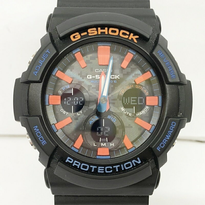 【中古】G-SHOCK ジーショック 時計 サイズ：- カラー：ブラック GAW-100CT-1AJF City Camouflage Series【f131】