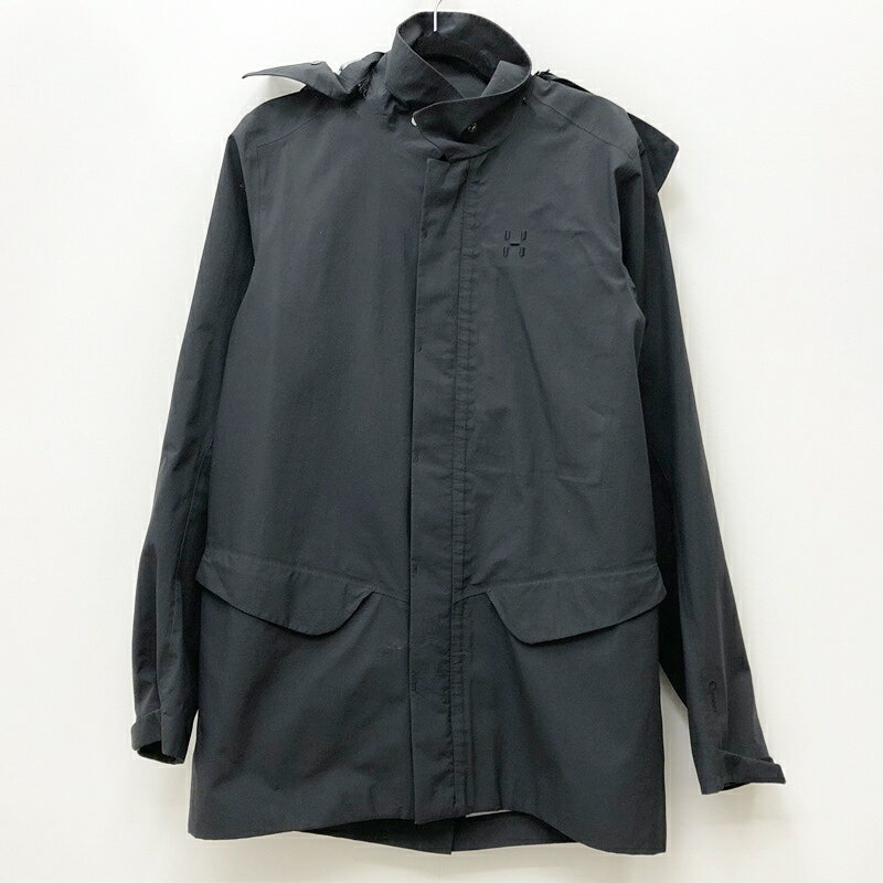 【中古】HAGLOFS ホグロフス マウンテンパーカー サイズ：M カラー：ブラック 603608 Idtjarn Jacket / アウトドア【f092】