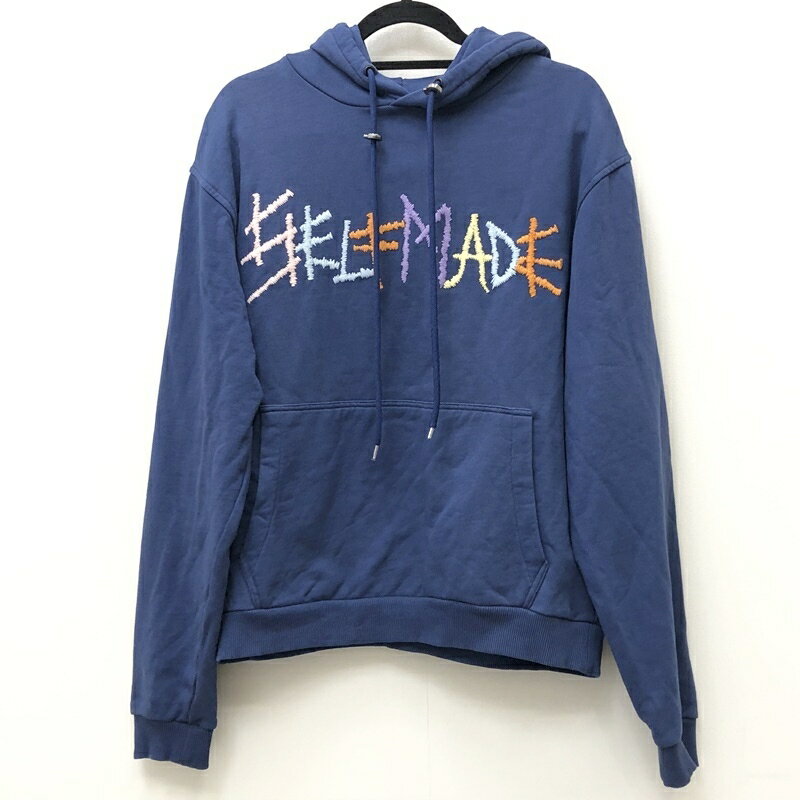 【中古】SELF MADE セルフ　メイド　バイ　 プルオーバーパーカー サイズ：L カラー：ネイビー 2023S/S 23SM0637-888国内正規品 MACRO / インポート【f102】