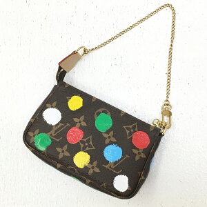 【中古】LOUIS VUITTON ルイヴィトン アクセサリーポーチ サイズ：- カラー：モノグラム RFID M81866 LV×KY ミニ・ポシェット・アクセソワール【f125】