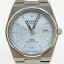 【中古】TISSOT ティソ 時計 アナログ 自動巻き カラー：シルバー T1374071135100 PRX パワーマティック 80　アイスブルー/10気圧防水（100 m/330 ft）【f131】