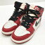 【中古】NIKE ナイキ AIR　JORDAN　1 エアジョーダン1　サイズ：24cm カラー：レッド fd1437-612 GS Air Jordan 1 High OG【f128】