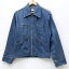 【中古】OSHKOSH オシュコシュ デニムジャケット サイズ：38R カラー：インディゴ 70-80S LOT:701:Denim Work JKT / アメカジ【f093】