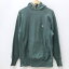 【中古】CHAMPION チャンピオン プルオーバーパーカー サイズ：L カラー：グリーン 90s REVERSE WEAVE / アメカジ【f101】