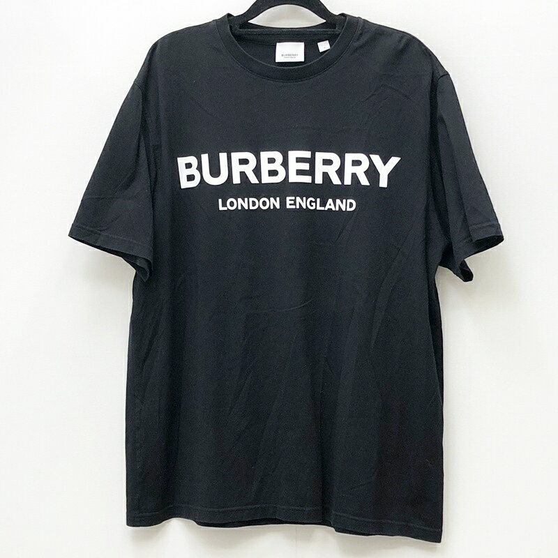 【中古】BURBERRY London England バーバリーロンドンイングランド Tシャツ半袖 サイズ：M カラー：ブラック 22ss / インポート【f102】