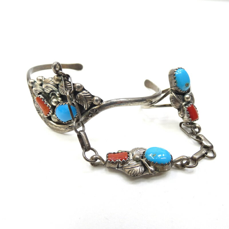 【中古】NAVAJO（ナバホ族） ナバホゾク RB刻印 バングル サイズ：- カラー：シルバー【f134】