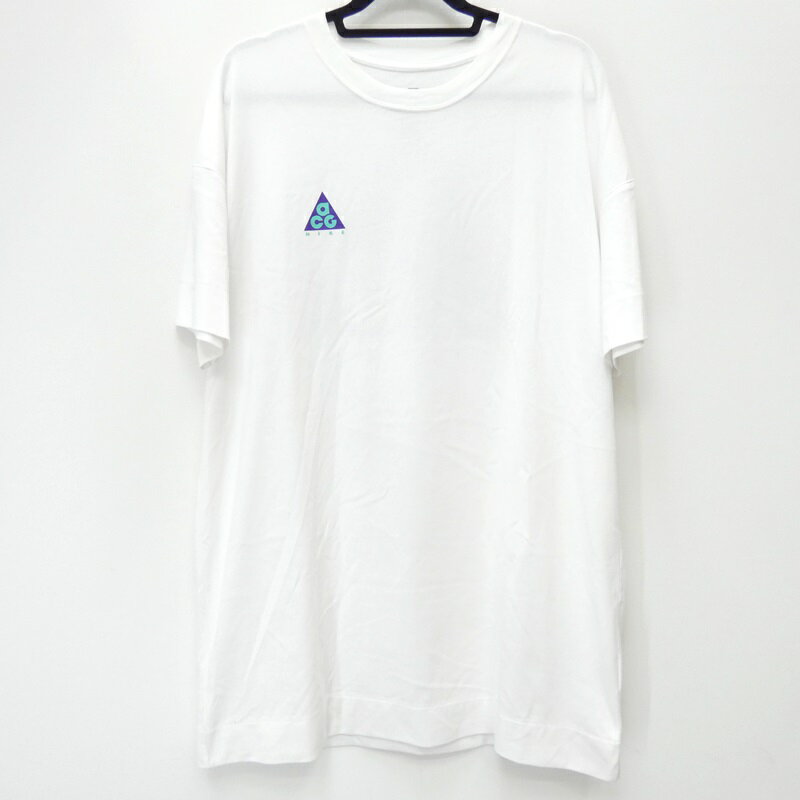 【中古】NIKE LAB ナイキラボ 18SS　[AO4643-100] 'ACG TEE'　Tシャツ半袖 サイズ：L カラー：ホワイト【f106】