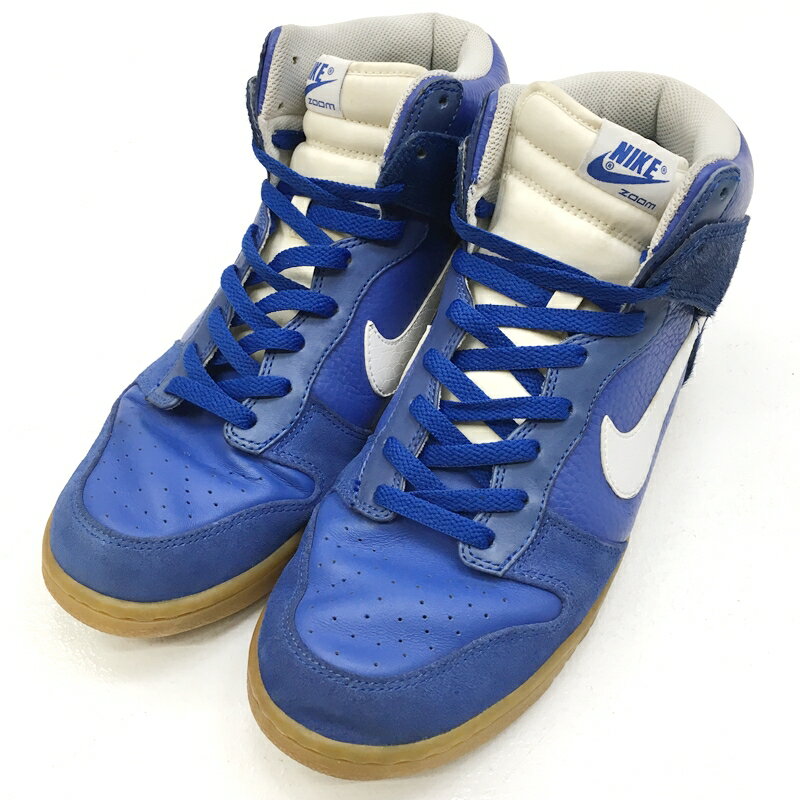 【中古】NIKE ナイキ 317892-412DUNK HIGH PREMIUM　ダンク ハイ プレミアム　スニーカー サイズ：29cm カラー：ブルー 【f126】