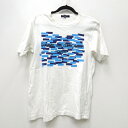 【中古】COMME des GARCONS HOMME コムデギャルソンオム Tシャツ半袖 サイズ：M カラー：ホワイト HK-T023AD2012 LOGO TEE【f108】