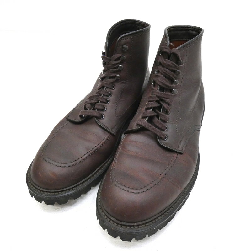 【中古】Alden オールデン Alden 404 - Indy Boot Dark Brown Kudu インディブーツ サイズ：8 カラー：ブラウン 【f127】