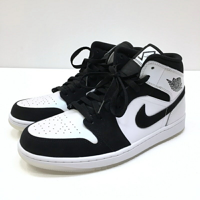 【中古】NIKE ナイキ DH6933-100 AIR JORDAN 1 MID SE OMEGA エア ジョーダン 1 ミッド SE オメガ スニーカー サイズ：27.5cm カラー：ホワイト 【f126】