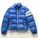 【中古】MONCLER モンクレール ダウンジャケット サイズ：0 カラー：ライトブルー model ...