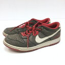 NIKE ナイキ 409488-991 NIKEiD DUNK LOW ダンク ロー スニーカー サイズ：28cm カラー：グレー 