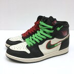 【中古】NIKE ナイキ 555088-015 AIR JORDAN 1 RETRO HIGH OG SPORTS ILLUSTRATED エアジョーダン1 レトロ ハイ OG スポーツ・イラストレイテッド スニーカー サイズ：28cm カラー：ブラック 【f126】