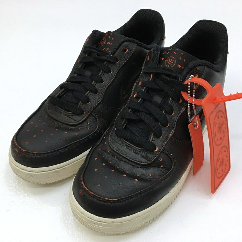 ★5/20(月)15:00迄【10%OFF】期間限定SALE★【中古】NIKE ナイキ CK4392-001 AIR FORCE 1 07 PREMIUM JEWEL HOME & AWAY エアフォース 1 07 プレミアム スニーカー サイズ：25cm カラー：ブラック 【f128】