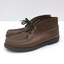 【中古】Russell Moccasin ラッセルモカシン モカシンシューズ サイズ：5 カラー：ブラウン 【f127】