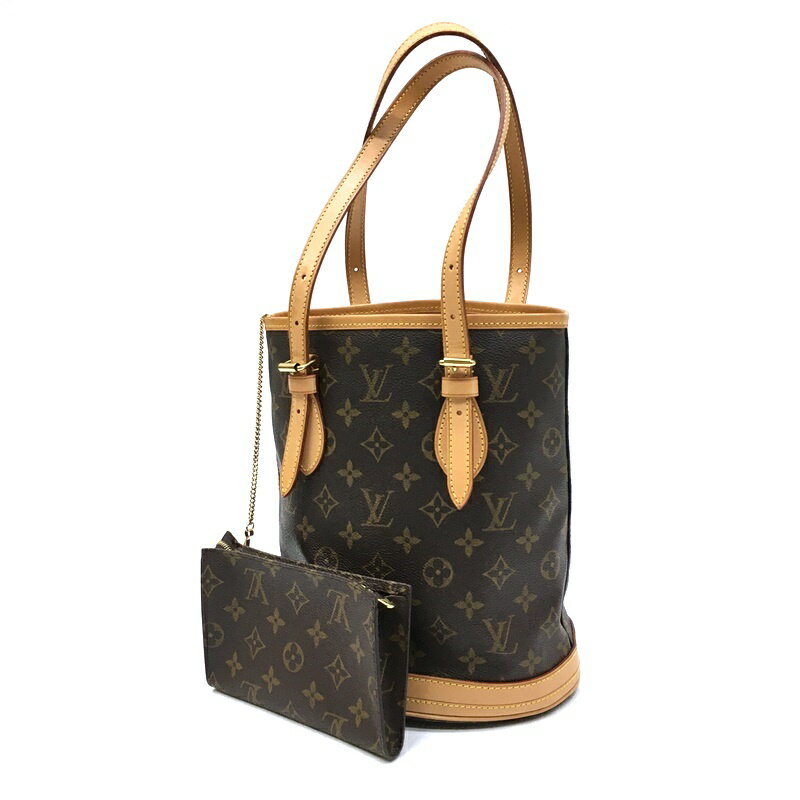 【中古】LOUIS VUITTON ルイヴィトン M42238 バケット FL0012 ショルダーバッグ サイズ：- カラー：ラインモノグラム 【f122】のサムネイル