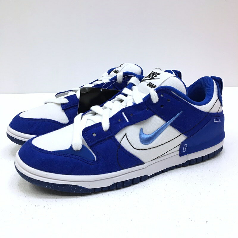 【中古】NIKE ナイキ DH4402-102 W DUNK LOW DISRUPT 2 UNIVERSITY BLUE ウィメンズ ダンク ロー ディスラプト 2 ユニバーシティ ブルー スニーカー サイズ：26.5cm カラー：ブルー 【f126】