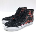 【中古】VAN'S バンズ スニーカー サイズ：24.5cm カラー：ブラック VN0A2XSBY09 stranger things コラボ model:sk8-hi reissue【f128】