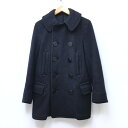 【中古】ANATOMICA アナトミカ Pコート サイズ：36 カラー：カラー：ネイビー 530-452-09 model:BEACH CLOTH PEA COAT / インポート【f094】