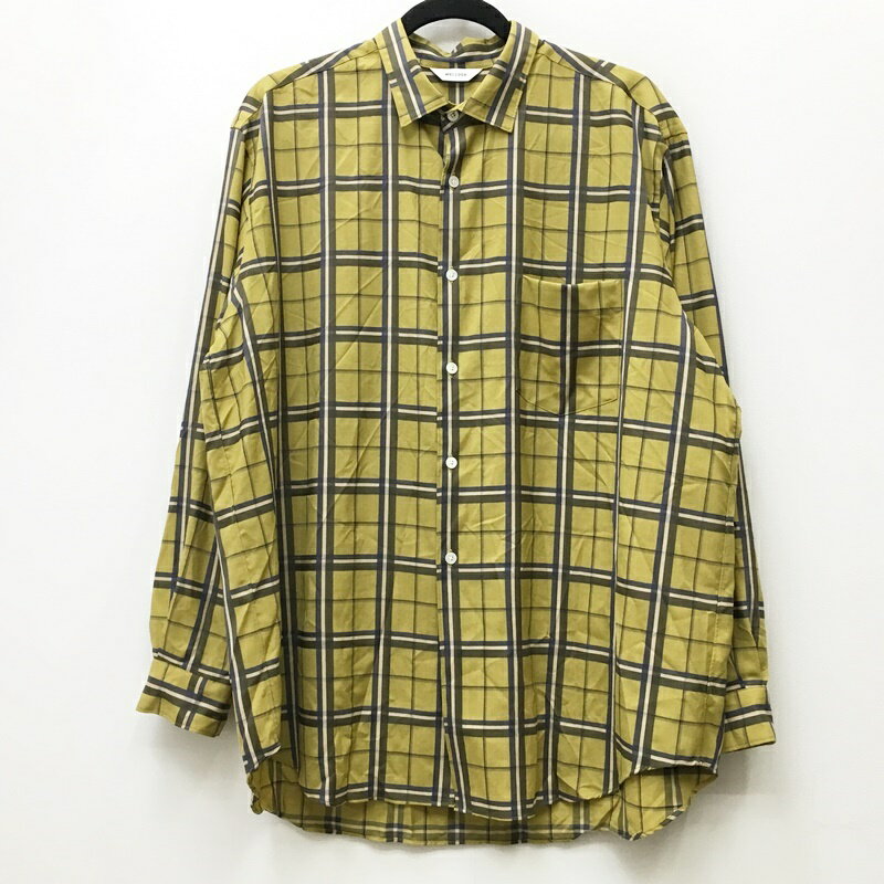 【中古】WELLDER ウェルダー シャツ長袖 サイズ：5 カラー：柄：チェック 2019SS WM19SSH02 セレクト【f099】