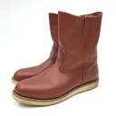 ★10/11(水)15:00迄【10%OFF】期間限定SALE★【中古】RED WING レッドウィング　レッドウイング ブーツ サイズ：US9 カラー：ブラウン #8866オロラセット 犬タグ復刻 Irish Setter 8inch Moc-toe【f127】