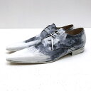 【中古】Maison Margiela メゾンマルジェラ レザーシューズ サイズ：EU40 カラー：ブラック 2021ss S37WQ0323 leather dress shoes【f127】