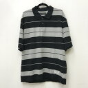 【中古】WACKOMARIA ワコマリア ポロシャツ半袖 サイズ：L カラー：柄：ボーダー 23SS 23SS-WMC-PS01 STRIPED POLO SHIRT S/S【f104】