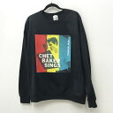 【中古】WACKOMARIA ワコマリア スウェットシャツ サイズ：XL カラー：ブラック CHET BAKER-WM-SS01 CHET BAKER SWEAT【f104】