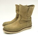 【中古】RED WING レッドウィング レッドウイング 8168 PECOS BOOTS 廃盤 ペコスブーツ サイズ：US8.5 カラー：ベージュ 2013年12月製造【f127】